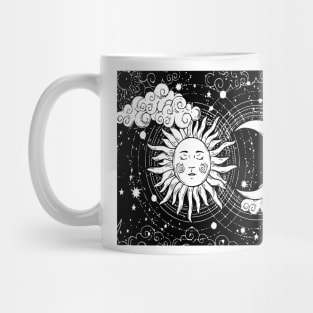 sun and moon Mug